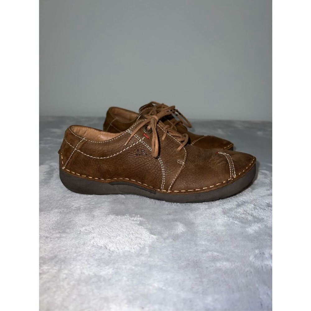 eibel Fergey Women’s Chestnut Comfort Lace Up Oxford 36 - Picture 2 of 8